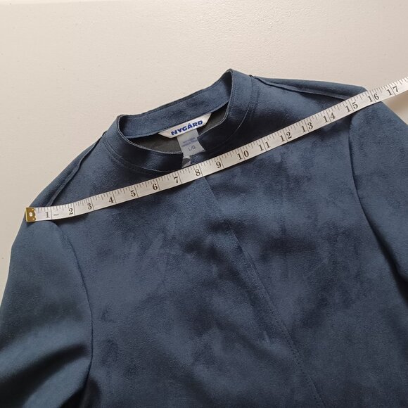 Nygard Faux Suede Self-tie Dress Coat - Picture 9 of 16